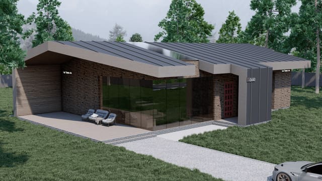 Одноэтажный дом F-0440